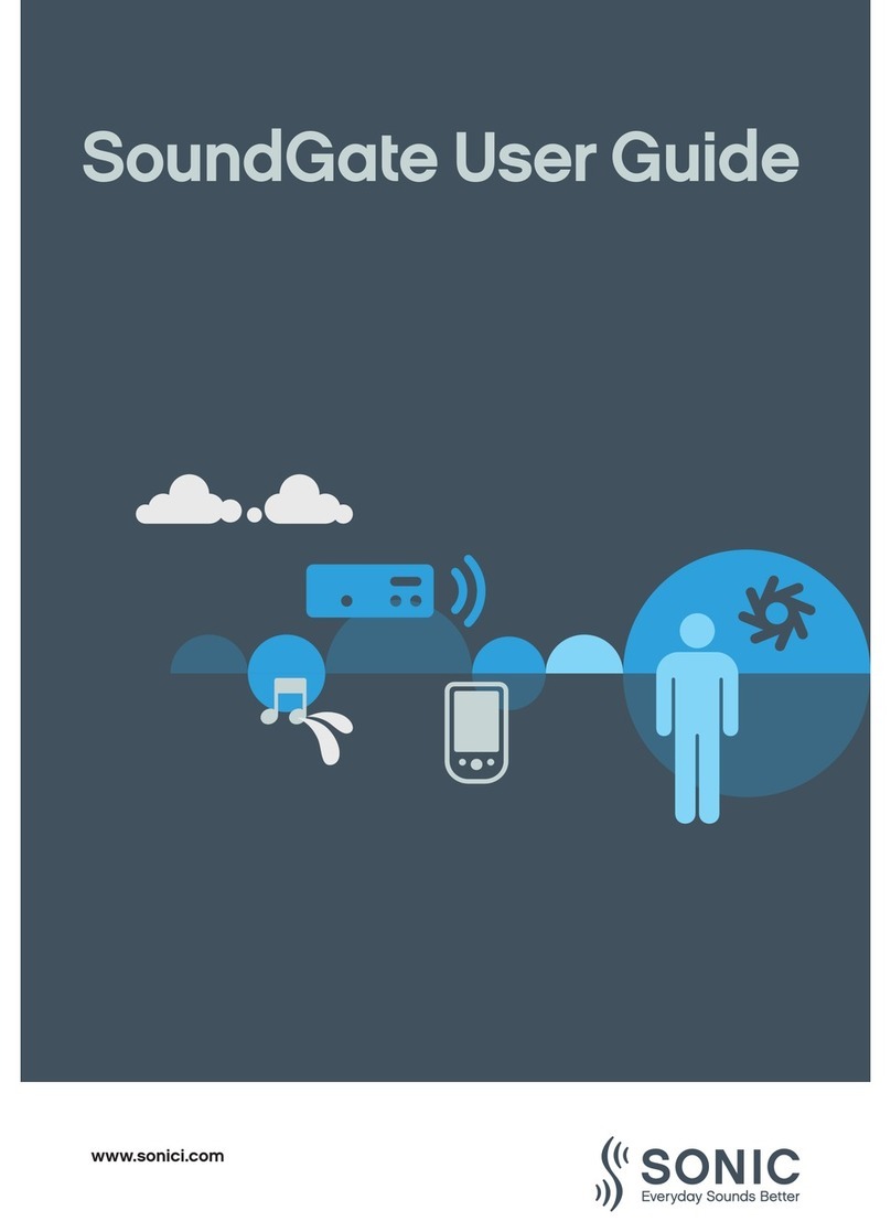 Sonic SoundGate User manual