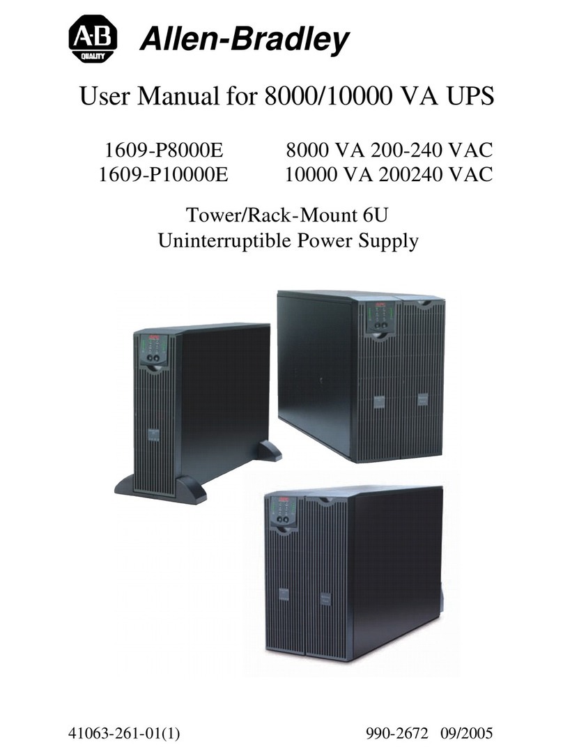 Allen-Bradley 1609-P8000E user manual