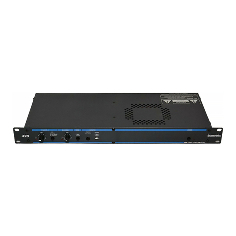 Symetrix 420 owner's manual
