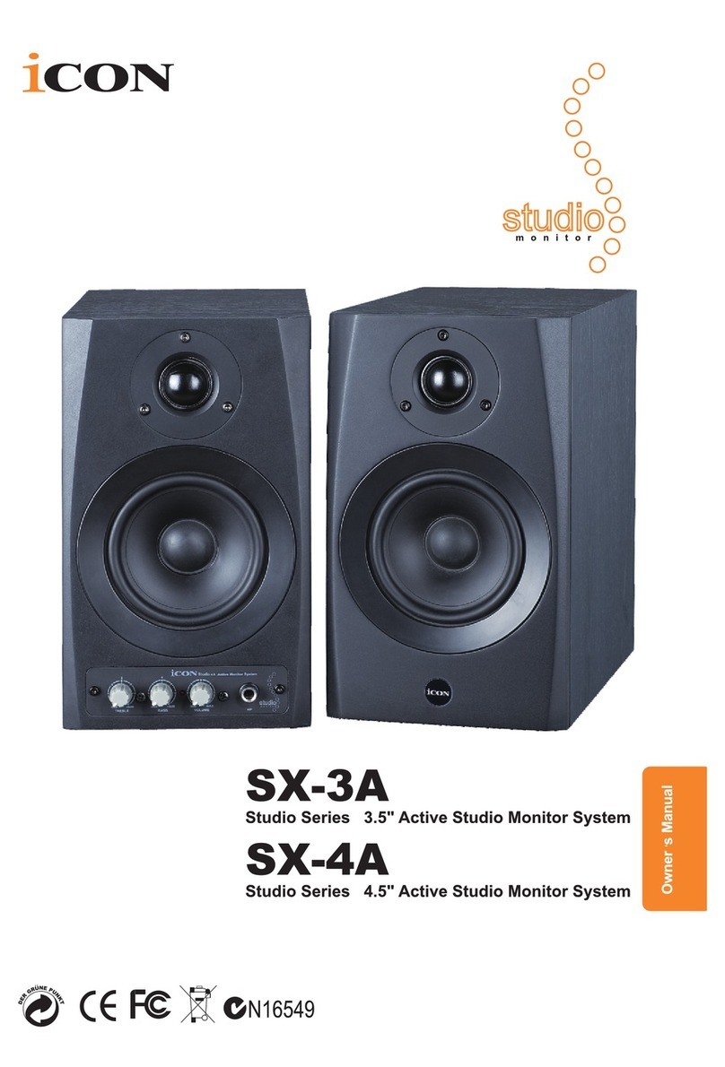 ICON SX-3A owner's manual