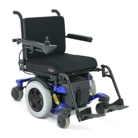 Pride Mobility Quantum 6000 User manual