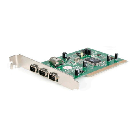 StarTech.com PCI1394_4 instruction manual