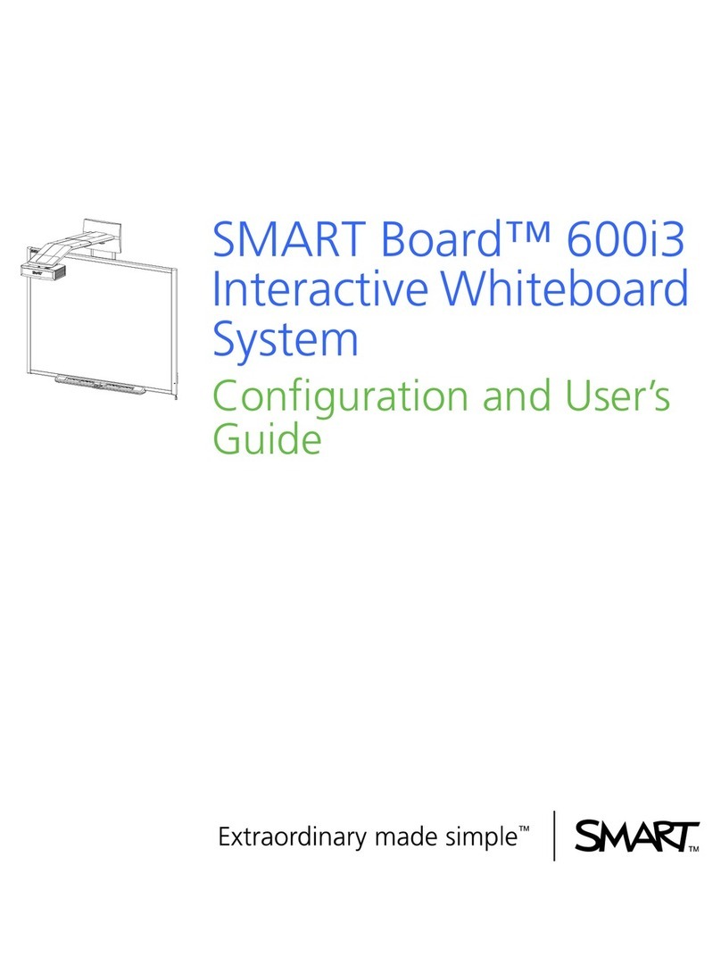 SMART Board 600i3 Configuration and user's guide