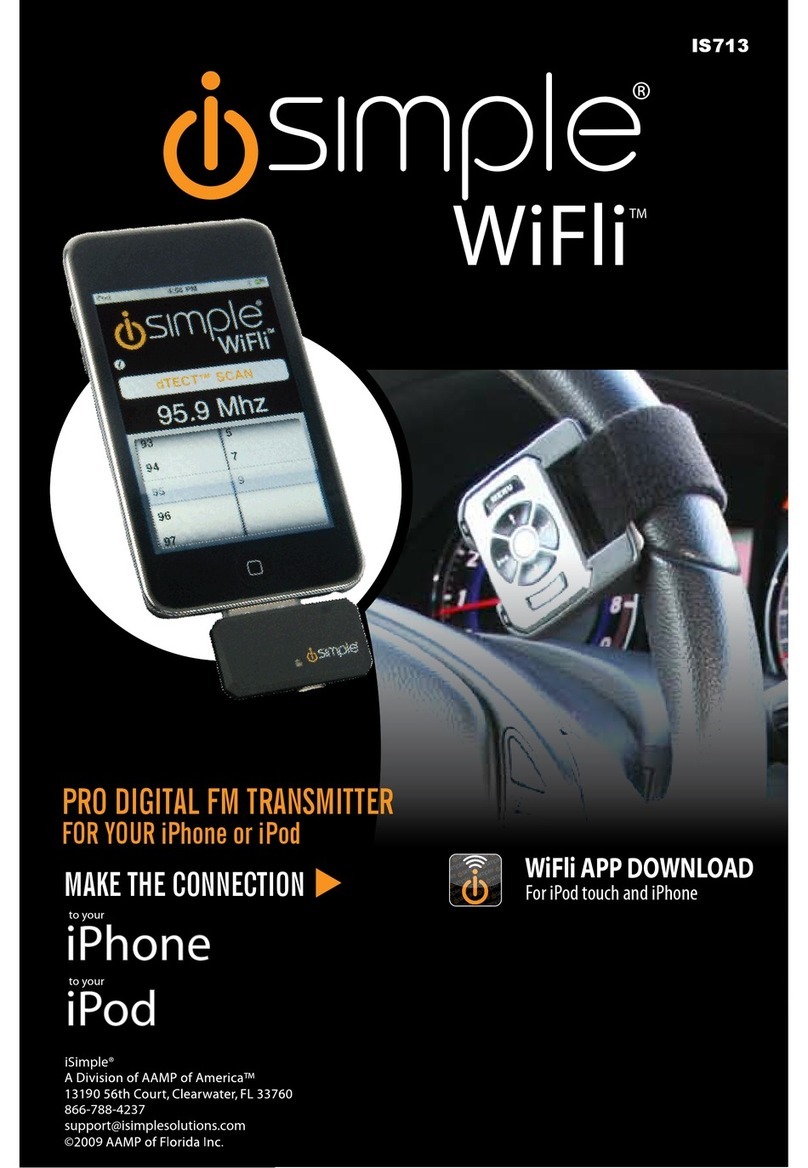 iSimple IS713 user manual