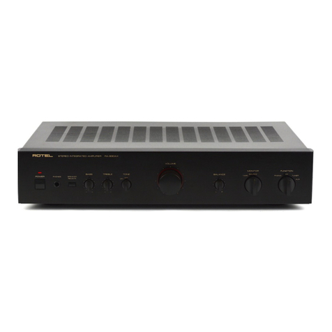 Rotel RA-930AX User manual