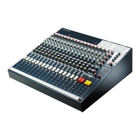 SoundCraft Spirit FX16 User manual