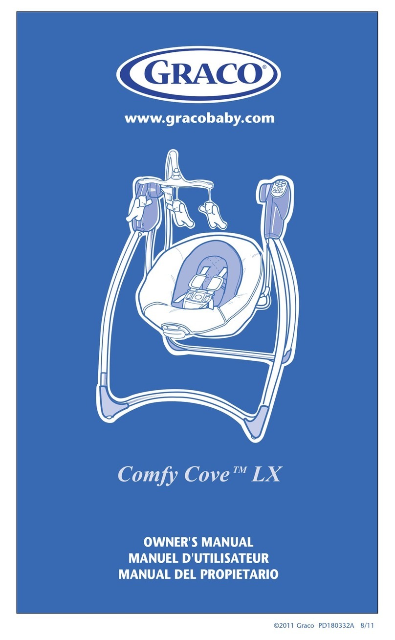Graco Comfy Cove LX User manual Graco Comfy Cove LX User manual