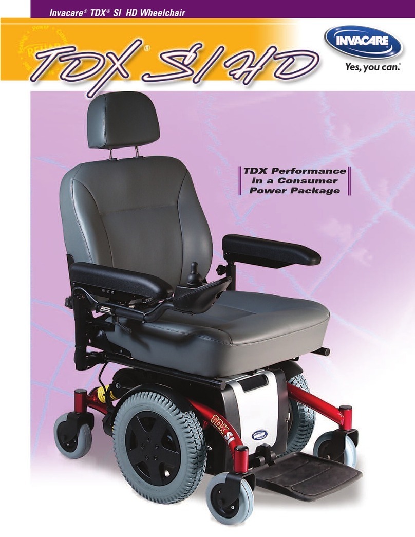 Invacare TDX SI HD User manual