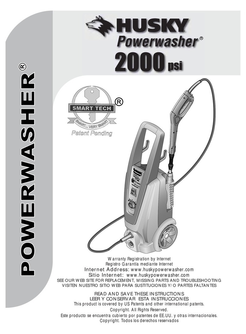 Husky 2000PSI installation guide
