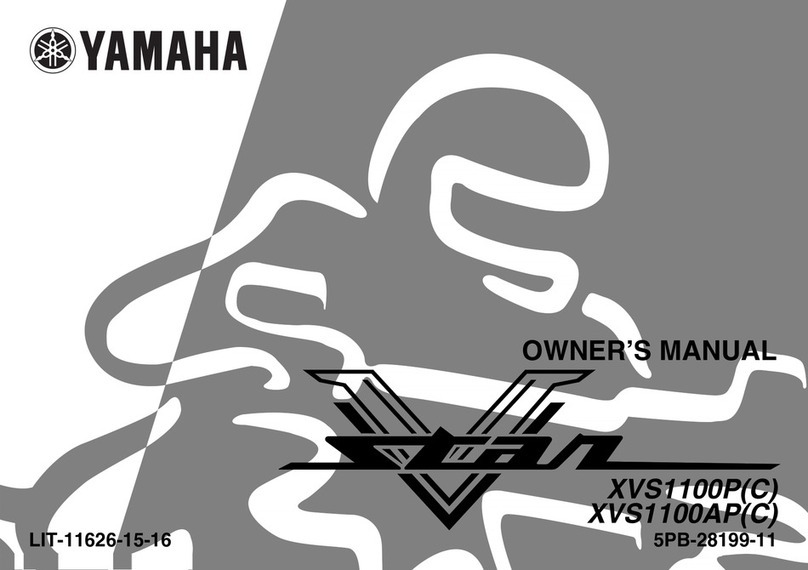 Yamaha XVC1100P User manual