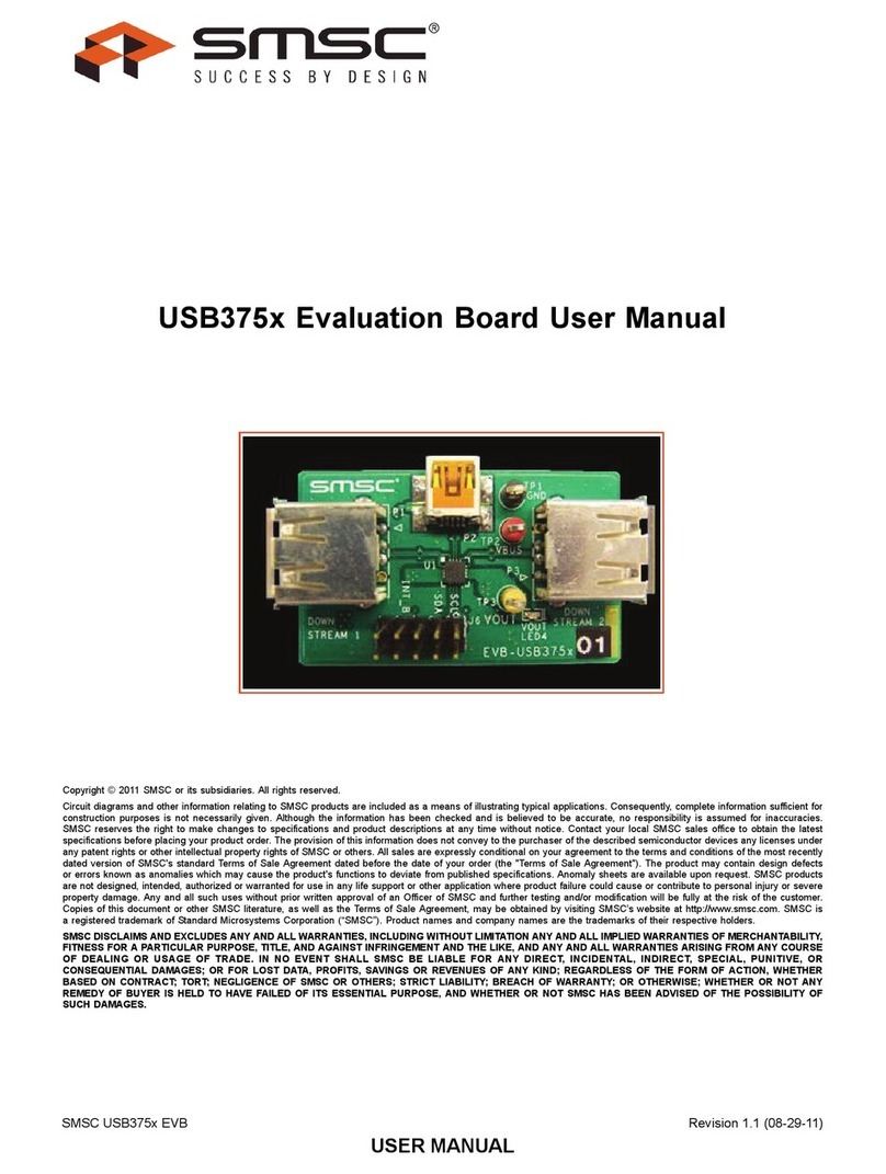 SMSC USB3750 user manual