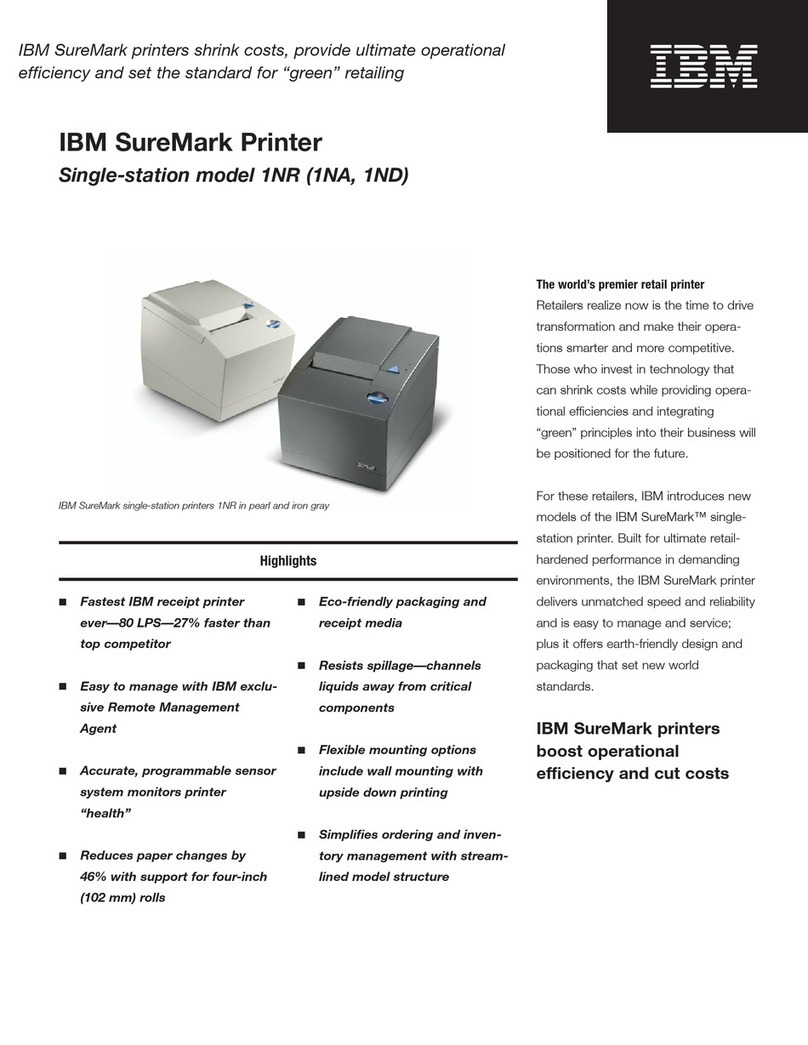 IBM SUREMARK 1NR User manual
