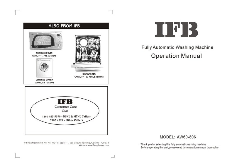 IFB AW60-806 Operation manual