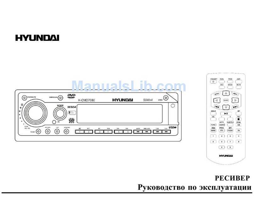 Hyundai Excellence H-CMD7080 instruction manual