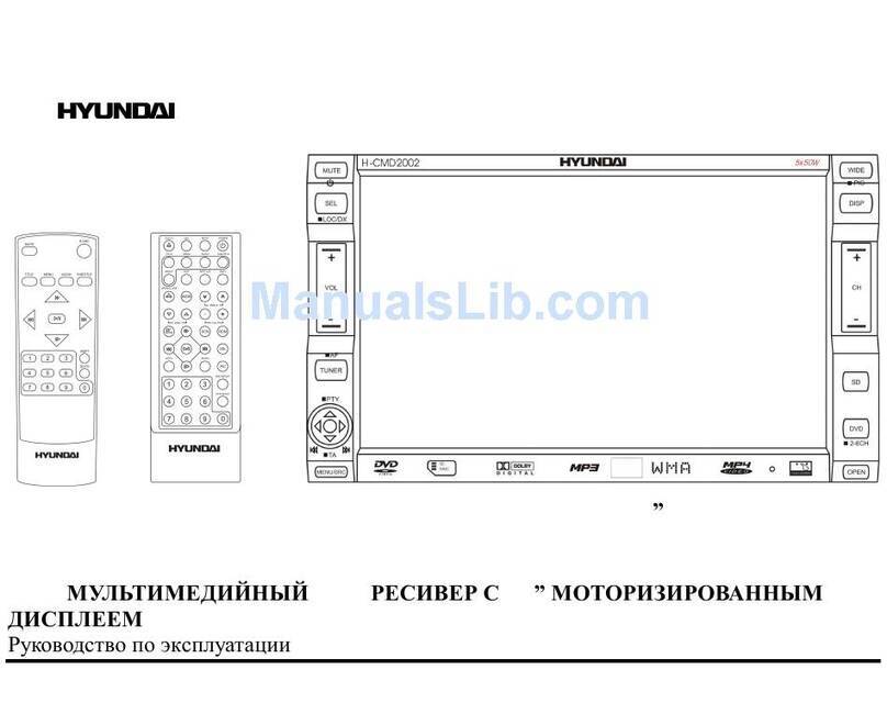 Hyundai EXCELLENCE H-CMD2002 instruction manual