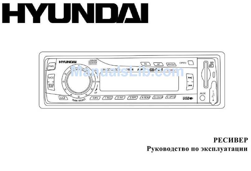 Hyundai H-CDM8033 instruction manual