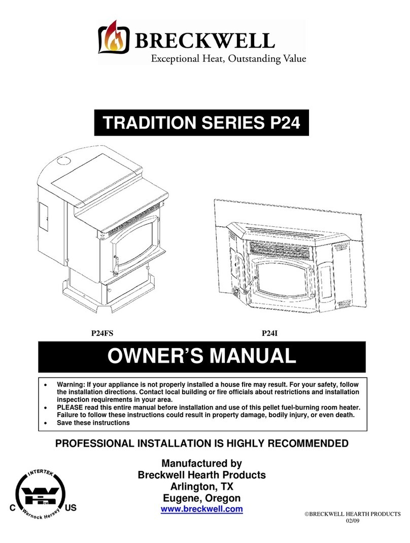 Breckwell Tradition P24FS owner's manual