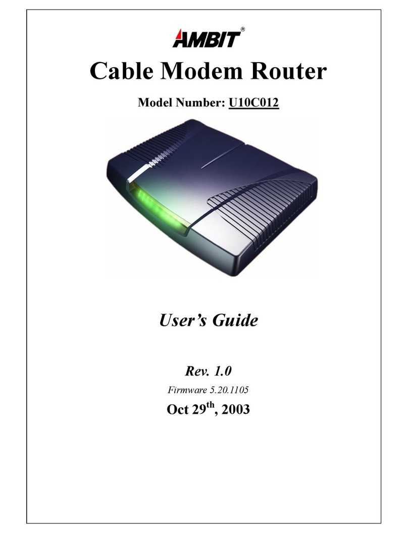 Ambit U10C012 user guide