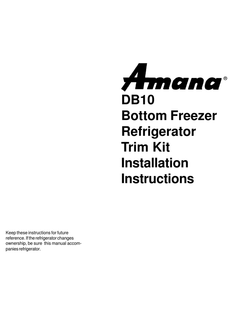 Amana DB10 User manual