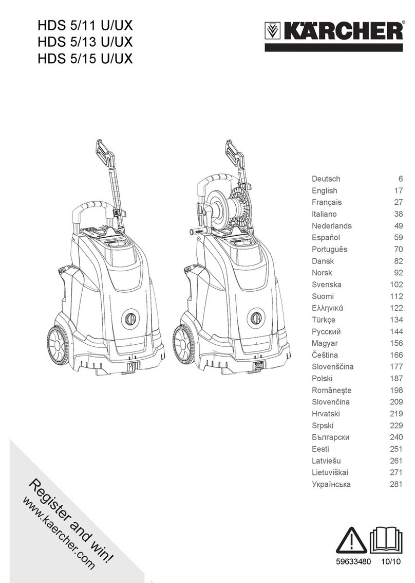 Kärcher HDS 5 User manual Kärcher HDS 5 User manual