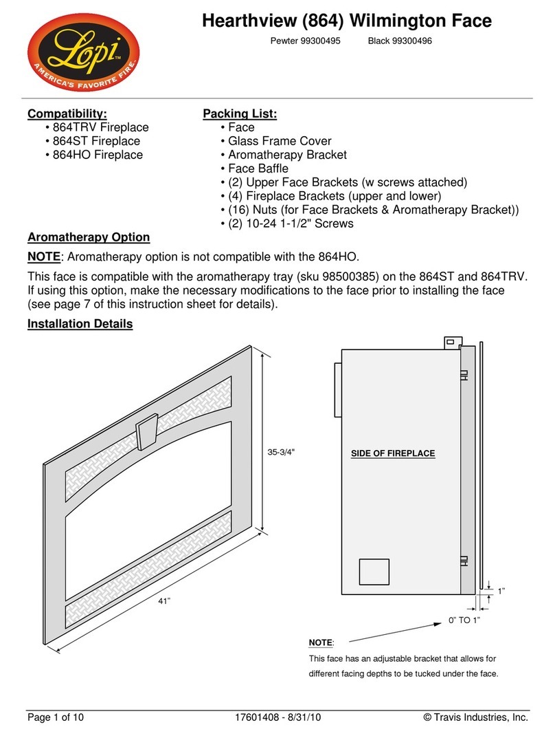 Lopi Hearthview 864 user manual