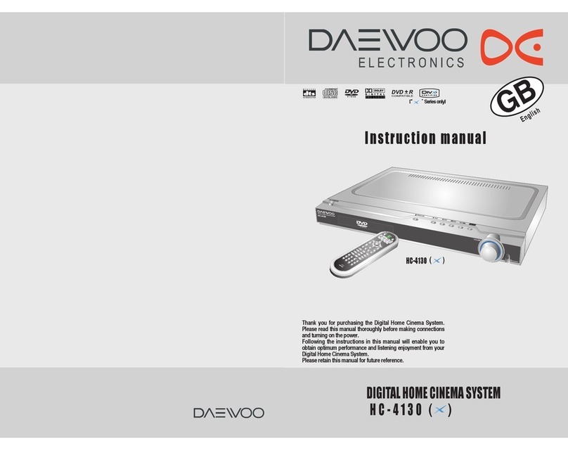 Daewoo HC-4130 User manual