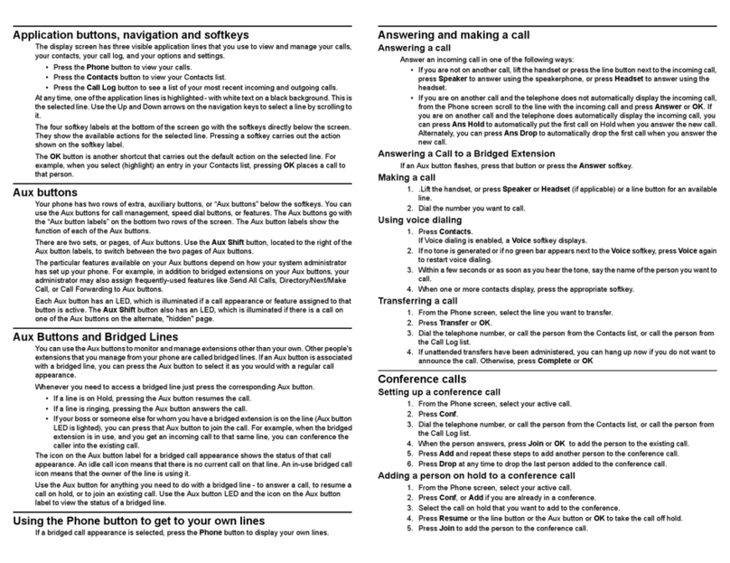 Avaya one-X 9650 User manual