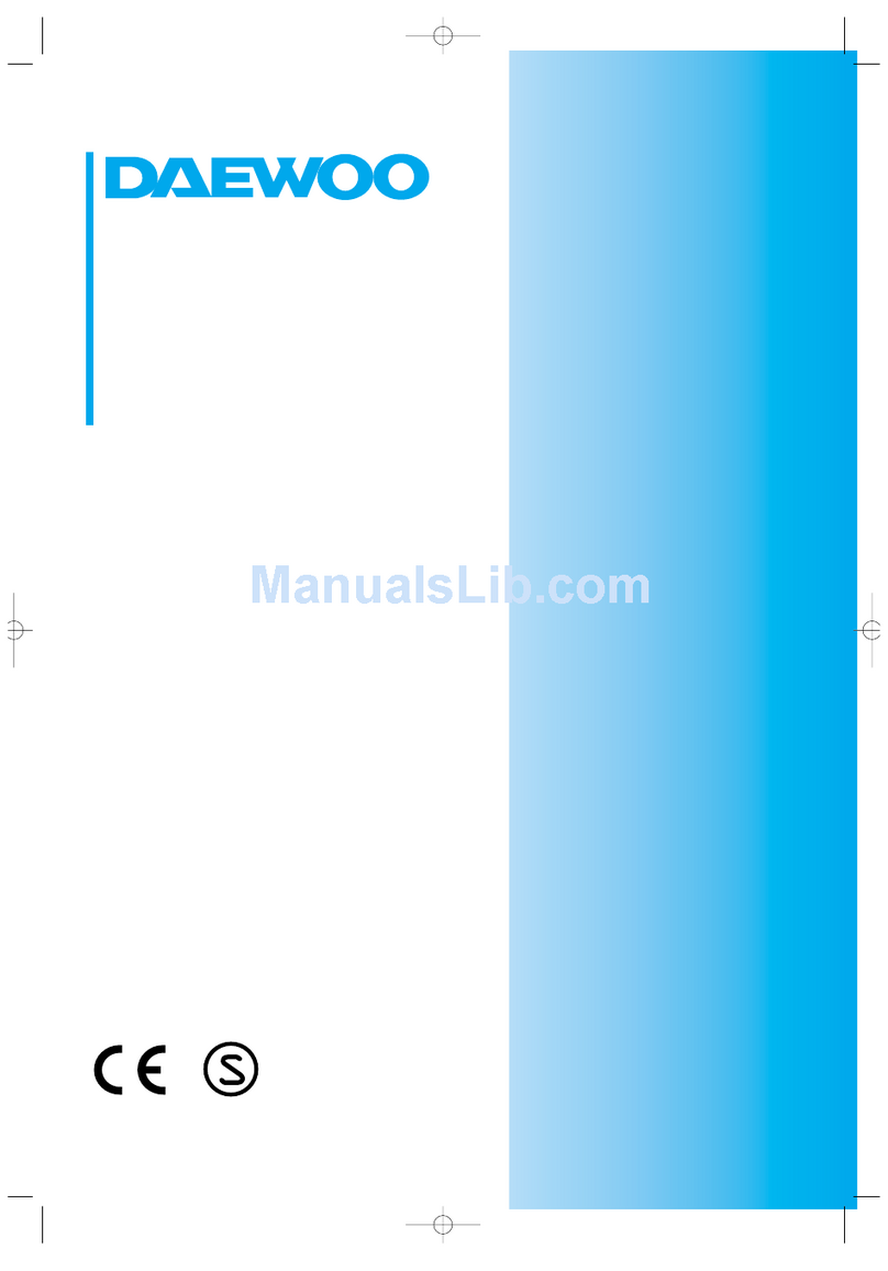 Daewoo DMB-3003LH owner's manual