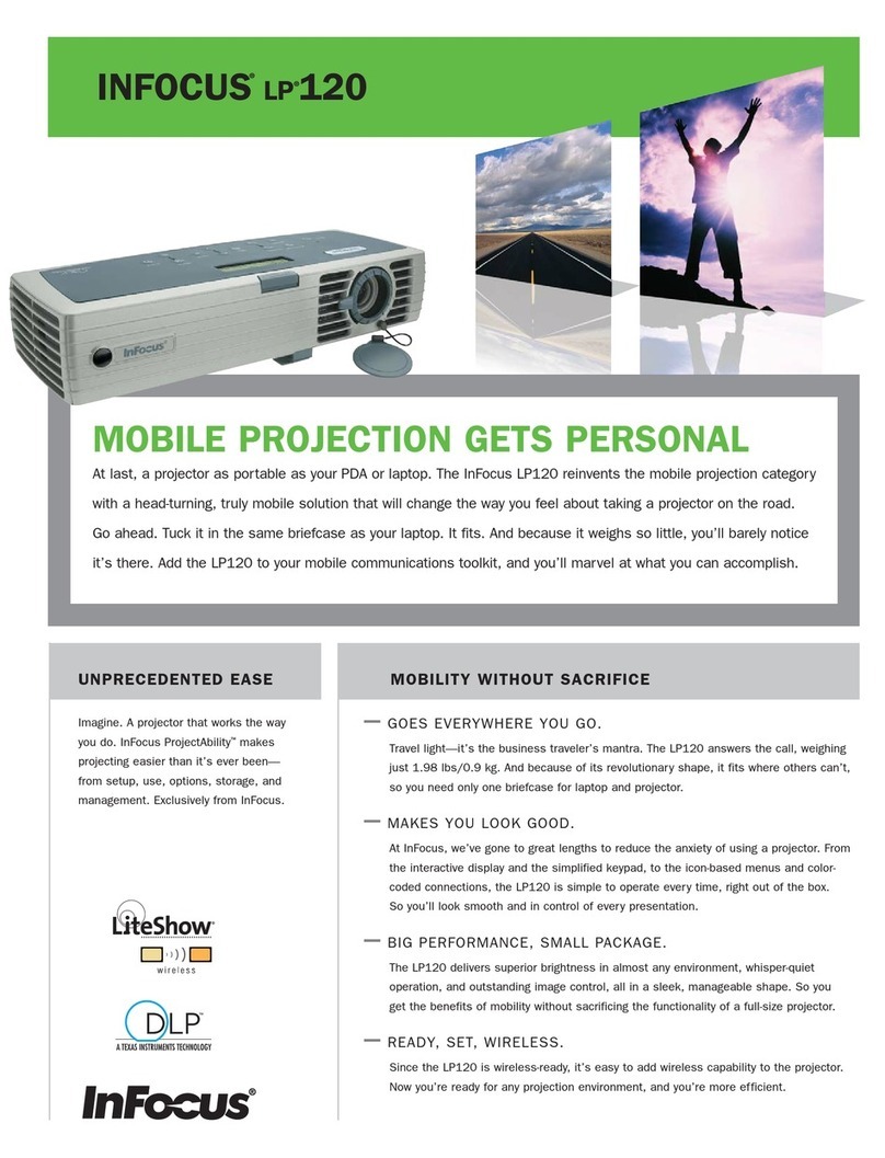 InFocus LP 120 Brochure & specs