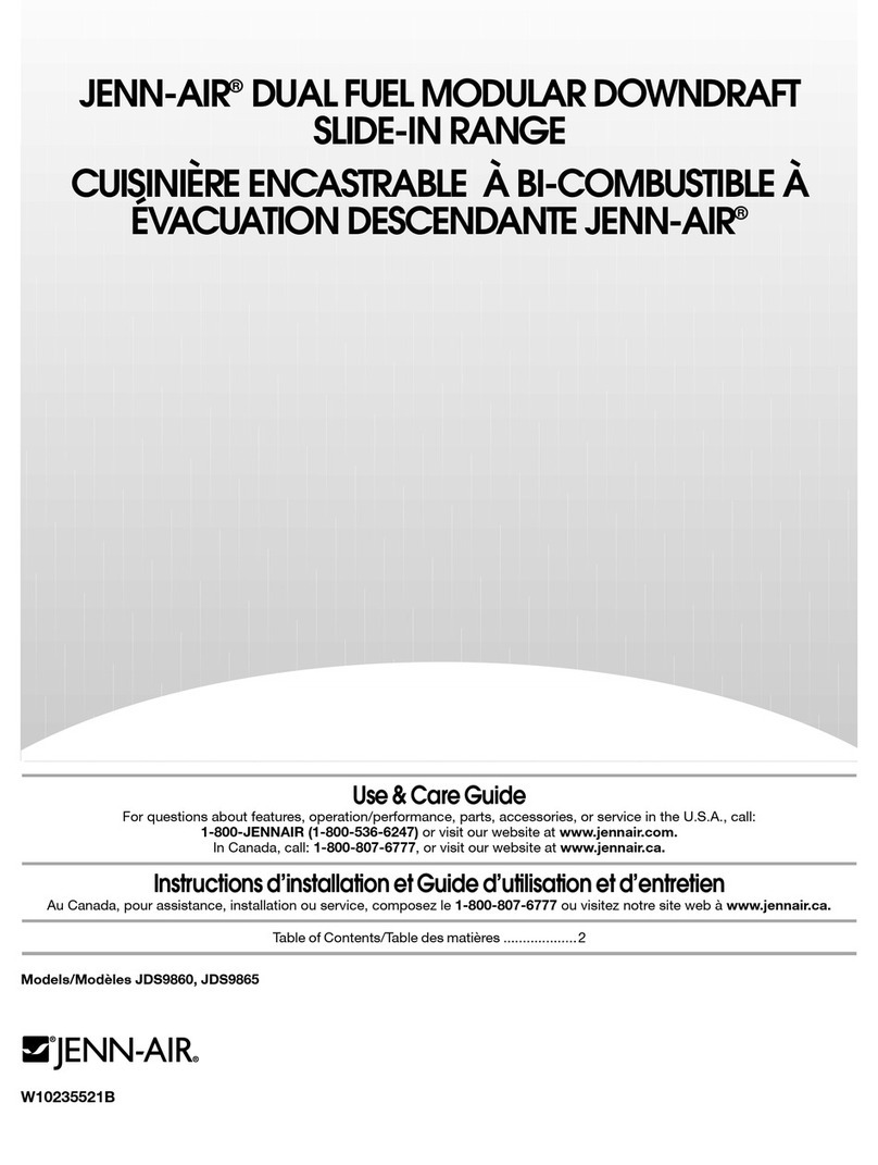 Jenn-Air JDS98610 User manual
