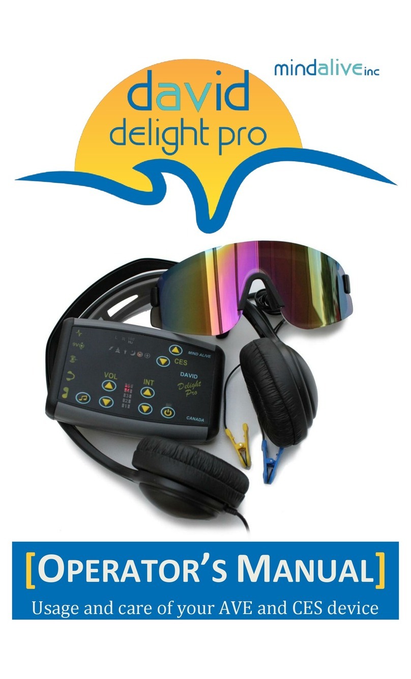 mind alive david delight pro Operator's manual