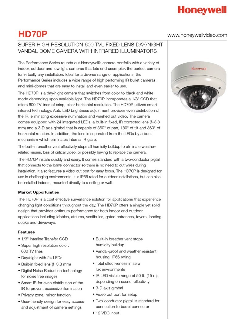 Honeywell HD70P User manual