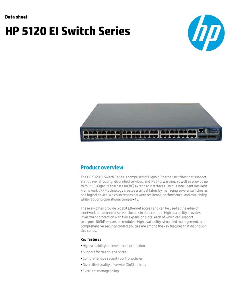 HP 5120 EI Series User manual