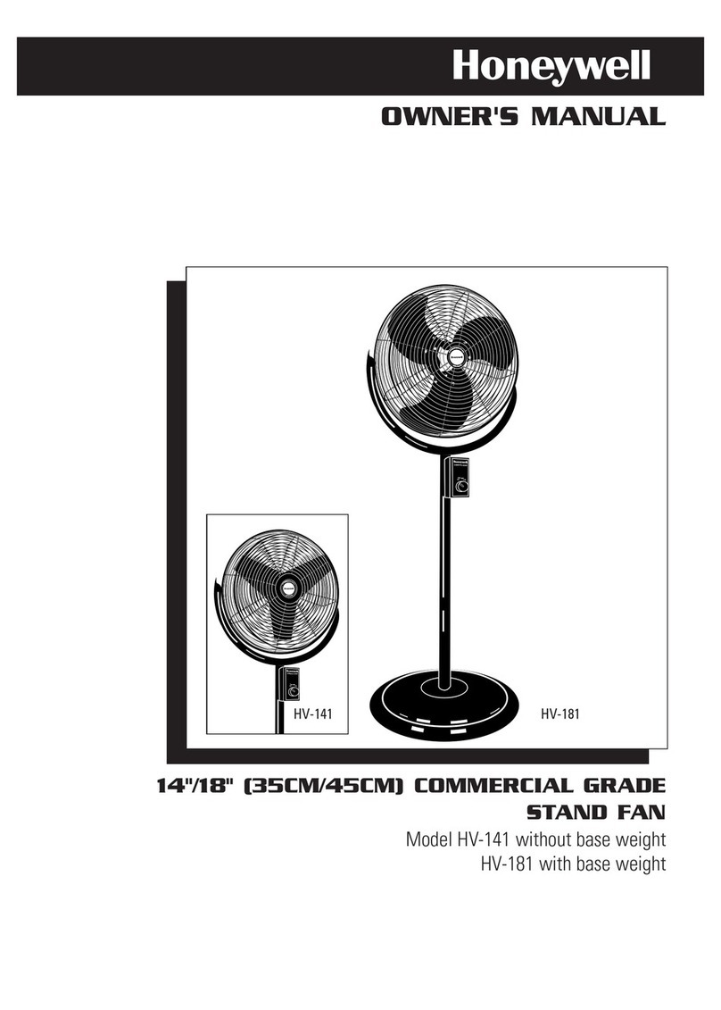 Honeywell HV-141 User manual