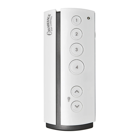Casablanca 99019 quick start guide