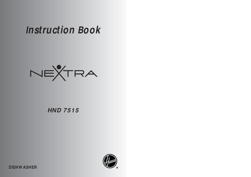 Hoover HND 7515 Instruction book