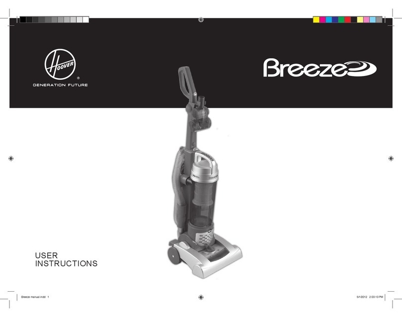 Hoover Breeze User instructions