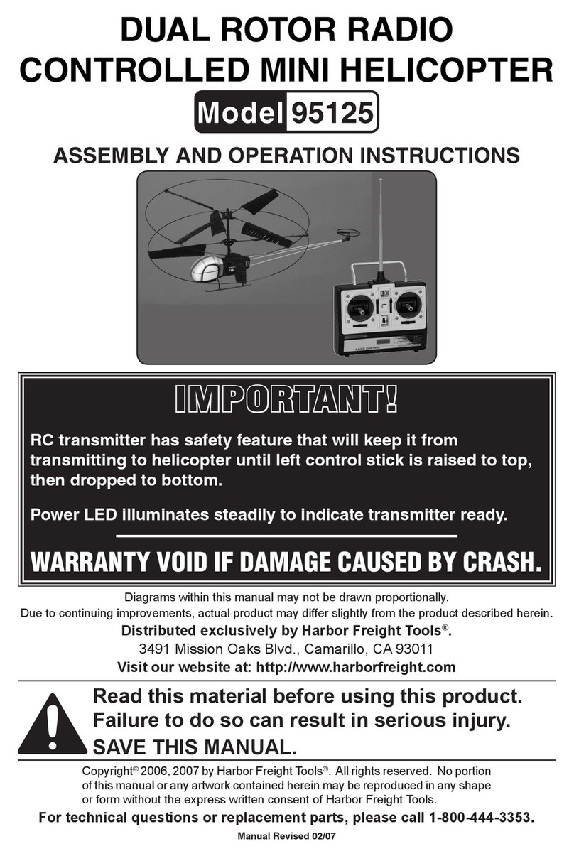 Harbor Freight Tools 95125 Parts list manual