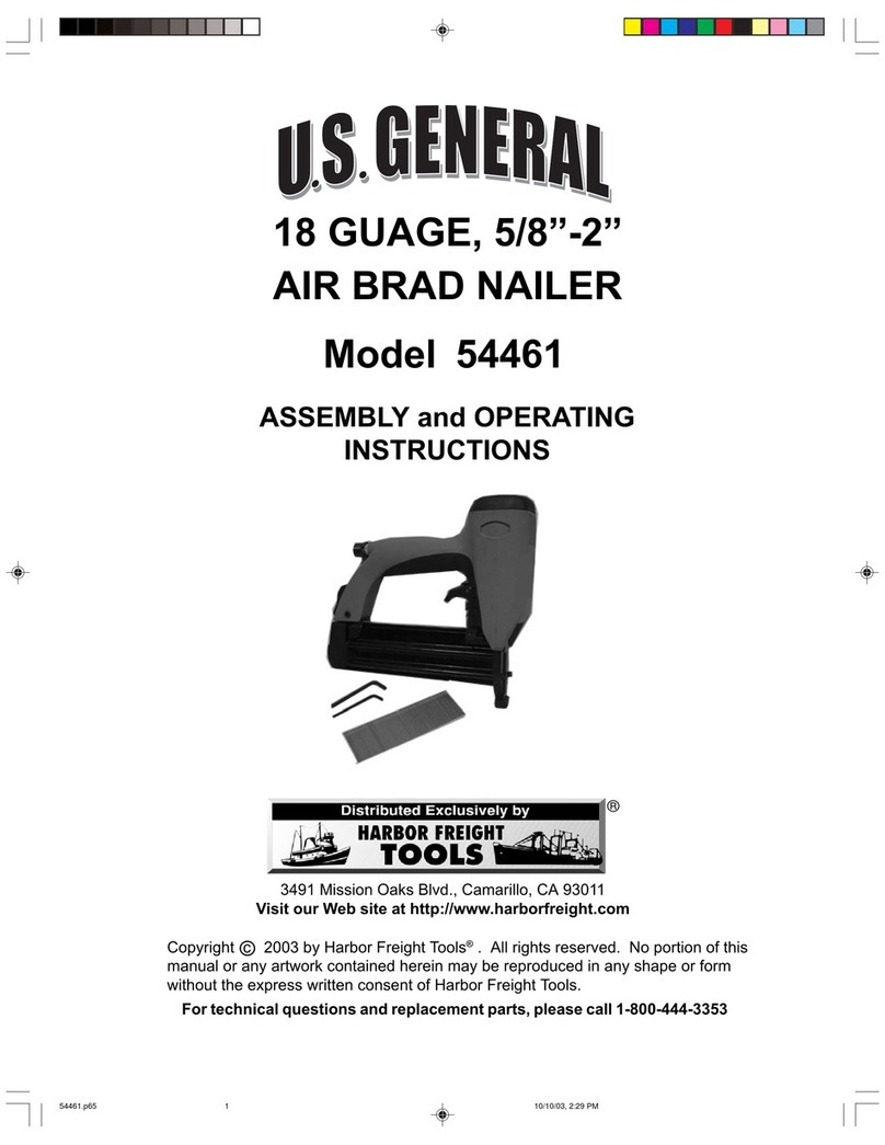 U.S. General 54461 Assembly and operating instructions