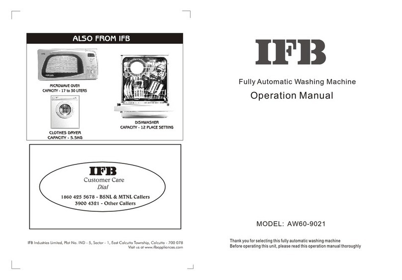 IFB AW60-90210 User manual