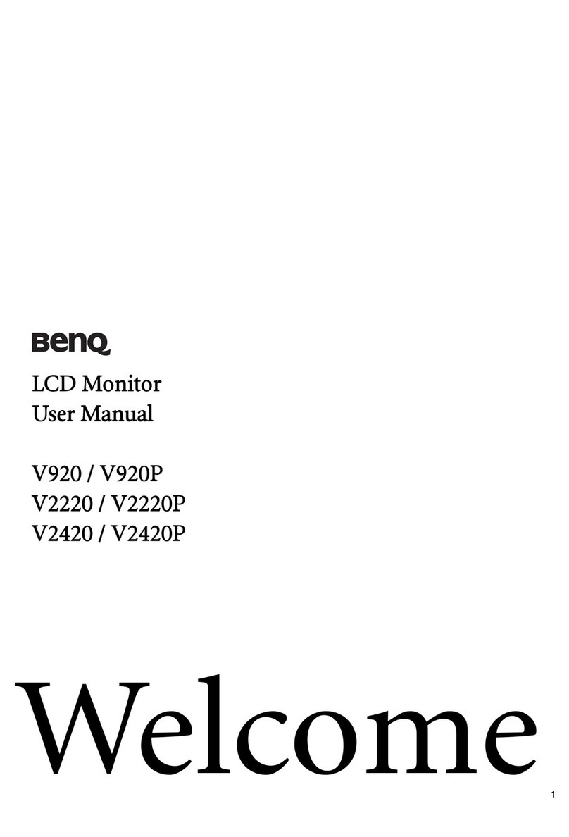 BenQ V920 User manual