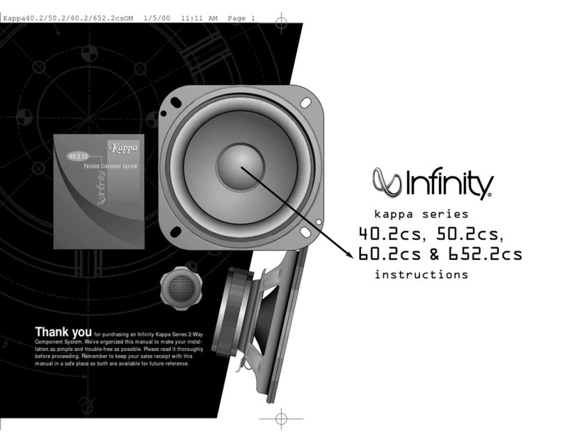 Infinity 40.2cs instructions