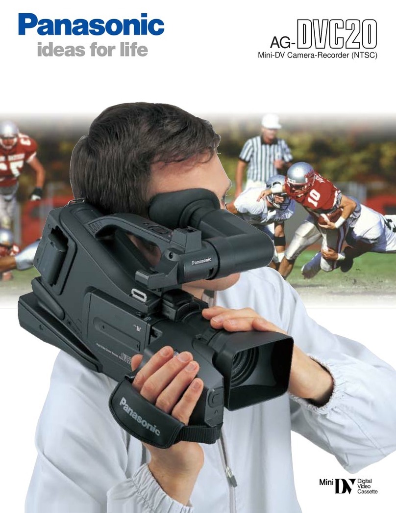 Panasonic AG-DVC20 User manual