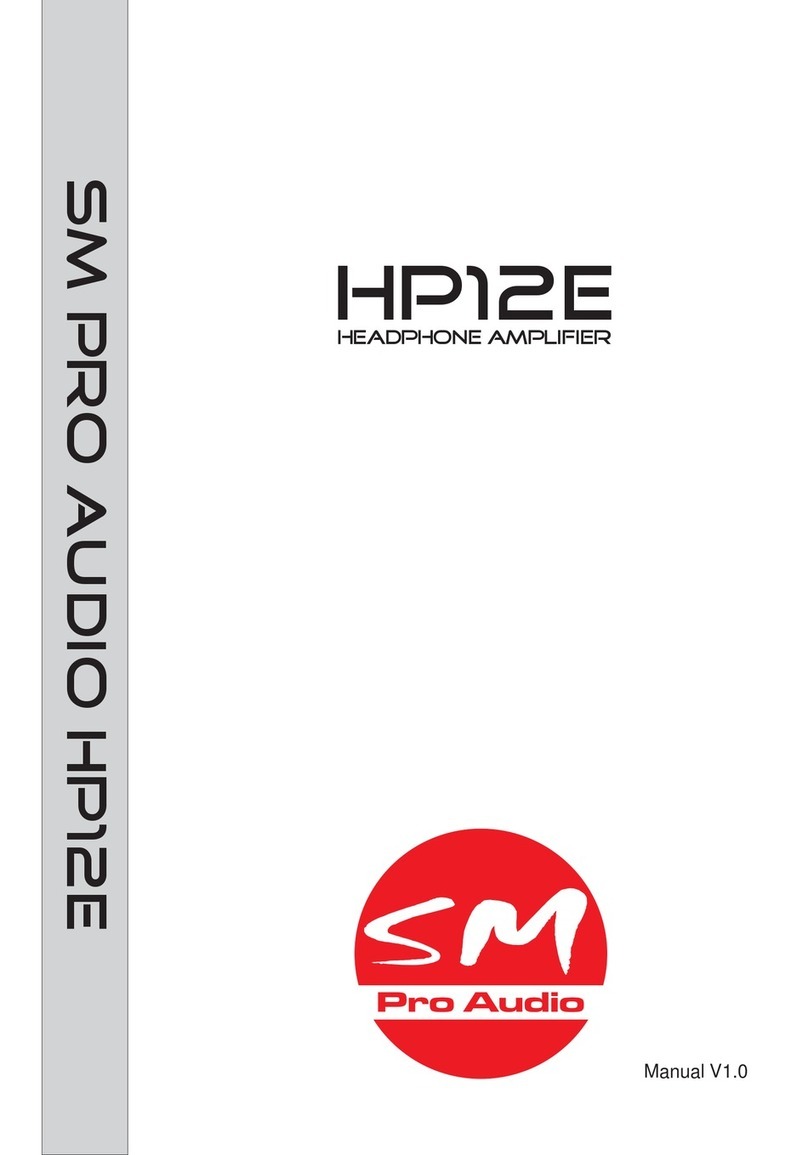 SM Pro Audio HP12E manual&nbsp;