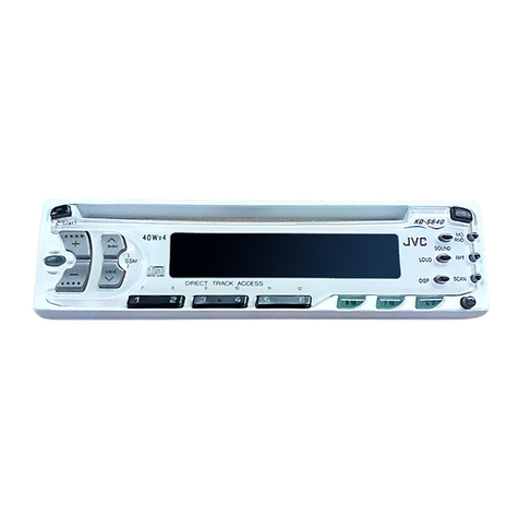 JVC KD-S640 User manual