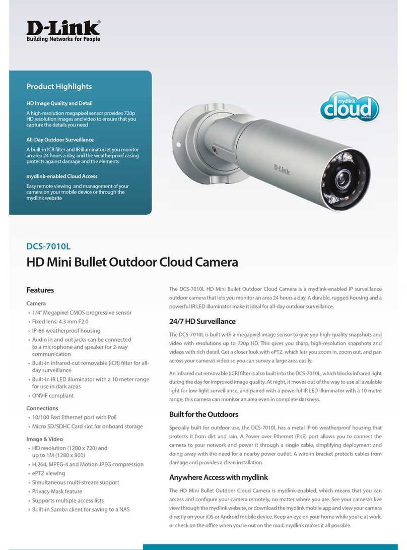 D-Link DCS-7010L User manual D-Link DCS-7010L User manual