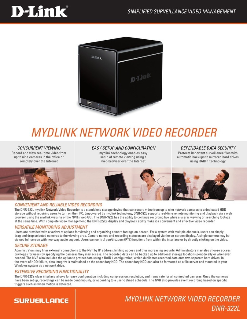 D-Link MYDLINK DNR-322L User manual D-Link MYDLINK DNR-322L User manual