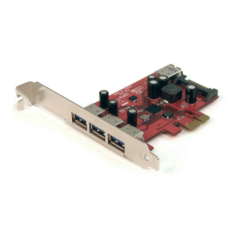 StarTech.com PEXUSB3S4 Spec sheet