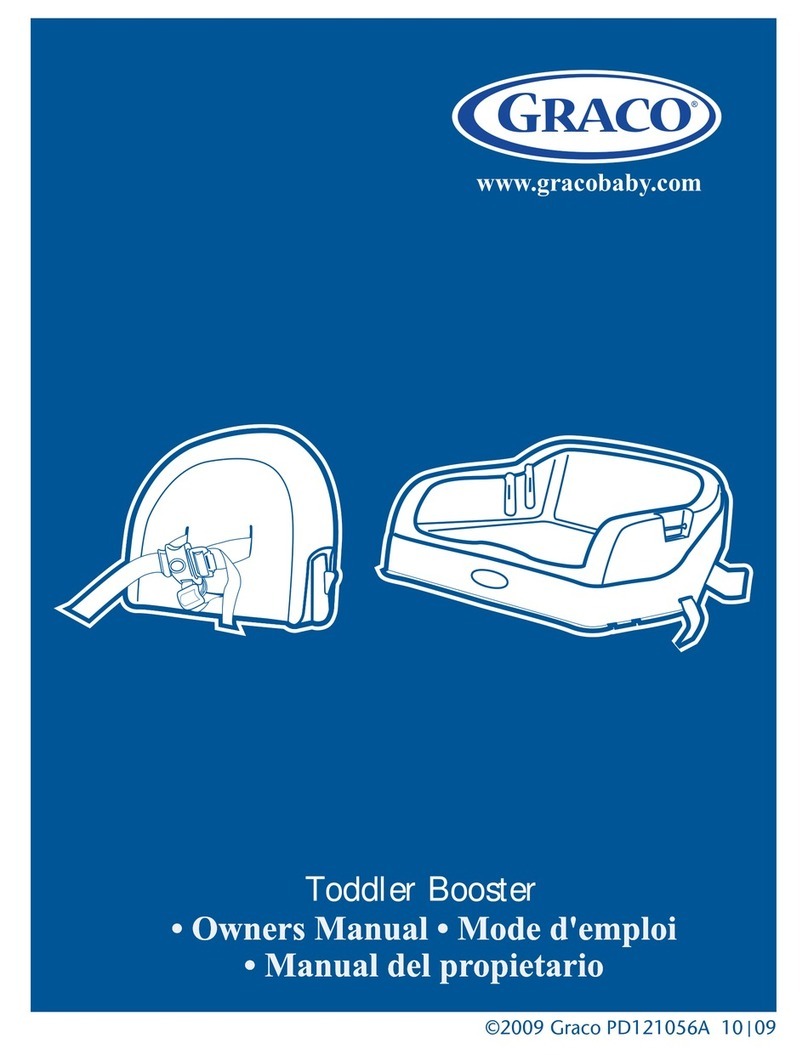 Graco Toddler Booster owner's manual