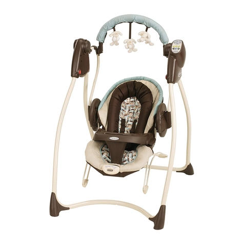 Graco Duo 2-in-1 Plug-In Swing & Bouncer User manual
